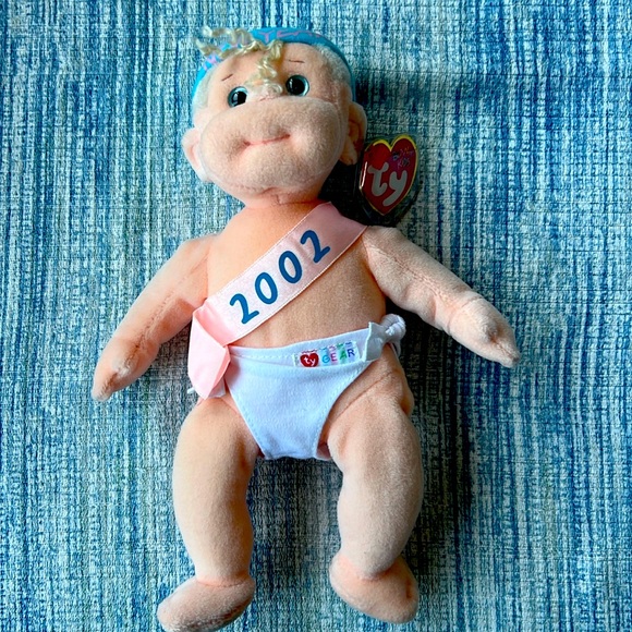 Ty Beanie Kids - New Years Baby 2002 (10in) - Picture 1 of 2
